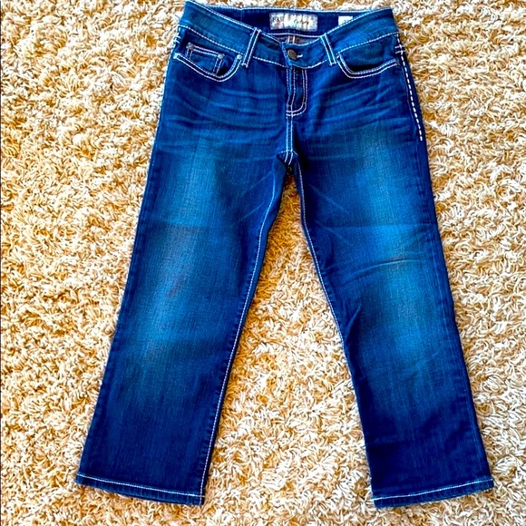 BKE Culture Denim Capris Size 27 - Picture 1 of 10